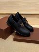 Hermes Black Calfskin Leather Man Shoes 061001 (4)_th.jpg